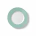 Solid Color Dessert Plate 21 Cm Rim Seawater Green