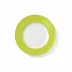 Solid Color Dessert Plate 21 Cm Rim Lime