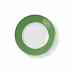 Solid Color Dessert Plate 21 Cm Rim Apple Green