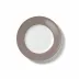 Solid Color Dessert Plate 21 Cm Rim Stone