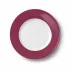 Solid Color Plate 26 Cm Rim Raspberry