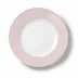 Solid Color Plate 28 Cm Rim Powder Pink