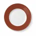 Solid Color Plate 28 Cm Rim Paprika