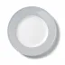 Solid Color Plate 28 Cm Rim Light Grey