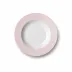 Solid Color Soup Plate 23 Cm Rim Powder Pink