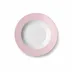 Solid Color Soup Plate 23 Cm Rim Pale Rose
