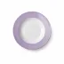 Solid Color Soup Plate 23 Cm Rim Lilac