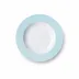 Solid Color Soup Plate 23 Cm Rim Ice Blue