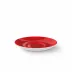 Solid Color Coffee Saucer Bright Red