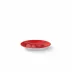 Solid Color Espresso Saucer Classico Bright Red