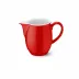 Solid Color Creamer 0.25 L Bright Red