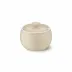 Solid Color Sugar Bowl With Lid 0.30 L Wheat