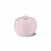 Solid Color Sugar Bowl With Lid 0.30 L Powder Pink