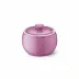 Solid Color Sugar Bowl With Lid 0.30 L Pink