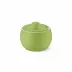 Solid Color Sugar Bowl With Lid 0.30 L Spring Green