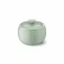 Solid Color Sugar Bowl With Lid 0.30 L Sage