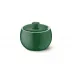 Solid Color Sugar Bowl With Lid 0.30 L Dark Green