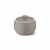 Solid Color Sugar Bowl With Lid 0.30 L Stone