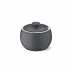Solid Color Sugar Bowl With Lid 0.30 L Anthracite
