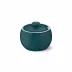 Solid Color Sugar Bowl With Lid 0.30 L Petrol