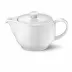 Solid Color Teapot 1.1 L White