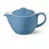 Solid Color Teapot 1.1 L Vintage Blue