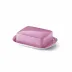Solid Color Butter Dish Pink