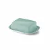 Solid Color Butter Dish Seawater Green