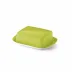 Solid Color Butter Dish Lime
