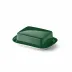Solid Color Butter Dish Dark Green