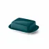Solid Color Butter Dish Petrol