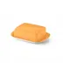 Solid Color Butter Dish Tangerine