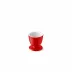Solid Color Egg Cup Tall Bright Red