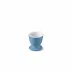 Solid Color Egg Cup Tall Vintage Blue