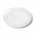 Solid Color Oval Platter 33 Cm White