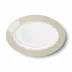 Solid Color Oval Platter 33 Cm Wheat