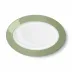 Solid Color Oval Platter 33 Cm Khaki