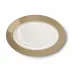 Solid Color Oval Platter 33 Cm Clay