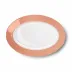 Solid Color Oval Platter 33 Cm Blush