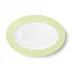 Solid Color Oval Platter 33 Cm Pistachio