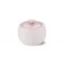 Solid Color Lid Of Sugar Bowl Pale Rose