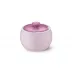 Solid Color Lid Of Sugar Bowl Pink
