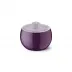 Solid Color Sugar Bowl Without Lid Plum