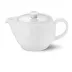 Solid Color Lid Of Teapot 1.1 L White
