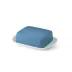 Solid Color Flat Of Butter Dish Vintage Blue