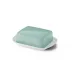 Solid Color Flat Of Butter Dish Seawater Green