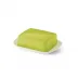 Solid Color Flat Of Butter Dish Lime