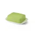 Solid Color Flat Of Butter Dish Spring Green