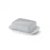 Solid Color Flat Of Butter Dish Light Grey
