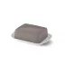 Solid Color Flat Of Butter Dish Stone